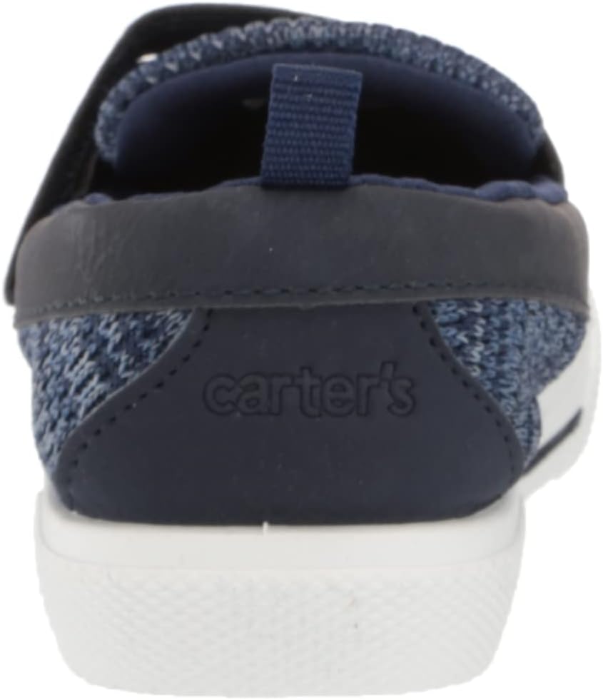 carter's Boy's Perseus Boat Shoe, Navy, 9 Toddler | Image 2