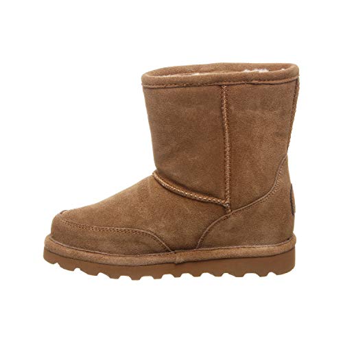 Bearpaw Brady Youth Hickory Size 3 | Youth's Fashion Boot | Youth's Slip On Boot | Comfortable Winter Boot #TOP3