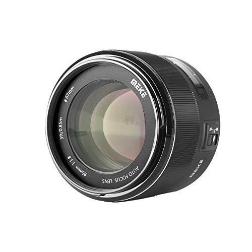 MEKE 85mm F1.8 Full Frame Auto Focus Lens for Canon EOS EF Mount