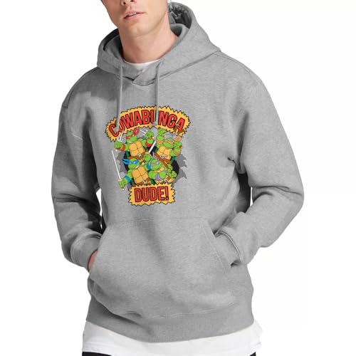 Sweat-shirt TMNT à capuche mixte confortable et durable