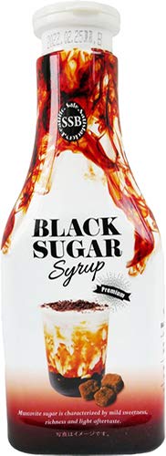 SSB ブラックシュガー 黒糖シロップ 450gコーヒー タピオカ