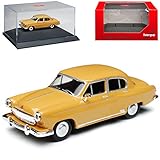 gaz m21 wolga sale Das Fahrzeug ist ca 6 cm lang Wolga GAZ Volga M-21 Limousine Braun 1956-1970 mit Sockel und Vitrine H0 1/87 Herpa Modell Auto