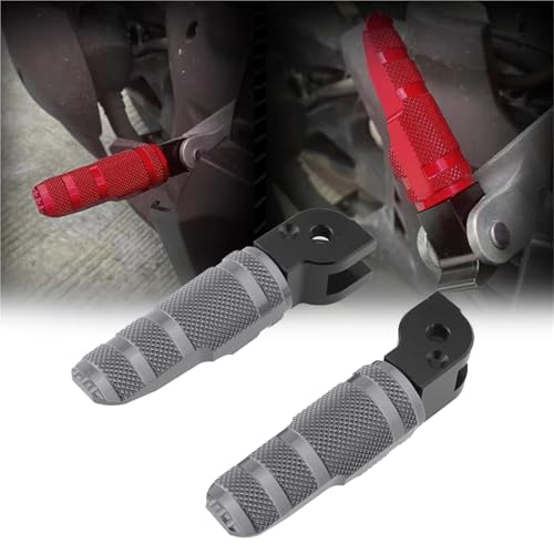 Pédales Repose-Pieds Arrière Antidérapants pour Ducati Supersport 2017-2022