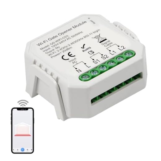 Smart Garage & Gate Opener with WiFi