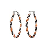 Genérico Suministros Kits Herramientas Kit Joyería de aro de color contrastante Orejas Halloween Kits Suministros Paquete Joyería, talla única, Metal, Sin piedra preciosa