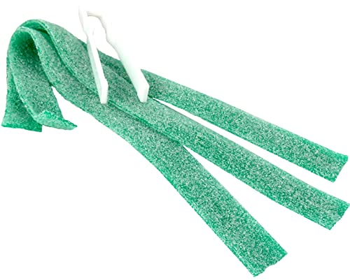 Sour Power Candy Belts, Green Apple Belts, 150-Count Tubs (Pack Of 2), 84.6 Ounce #TOP4