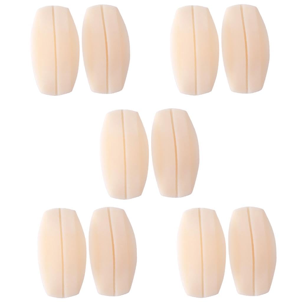 5 Pairs Silicone Bra Strap Cushions Non-Slip Shoulder Pads Multicolour-image-42