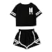 CHAIRAY BTS Love Yourself Shorts and Tee Set Jimin Jungkook V T-Shirt Suit