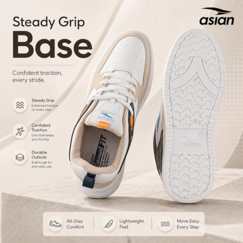 Image of ASIAN Men's TARZAN-11 Casual Sneaker Shoes with Synthetic Upper Lightweight Comfortable Mid Top Sneaker Shoes for Men's & Boy's