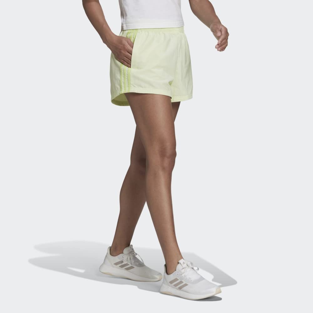 adidas Pantaloncini da donna in tessuto a 3 strisce