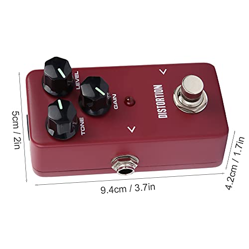 Pédale de guitare à distorsion, pédale d’effecteur de guitare à tonalité de distorsion portable - Les Beatles, Paul McCartney, John Lennon, RIngo Starr, George Harrison Pédale de guitare à distorsion, pédale d'effecteur de guitare à tonalité de distorsion portable – Image 5