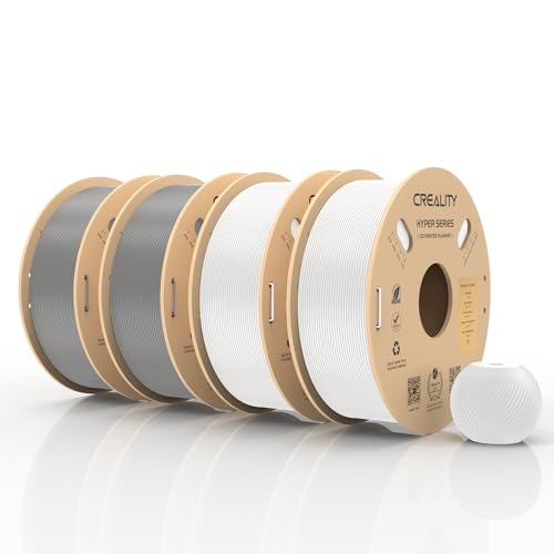 Creality PETG Filament, Hyper PETG 1.75 mm 3D Printer Filament with 30-600 mm/s, Dimensional Accuracy +/- 0.02 Cardboard