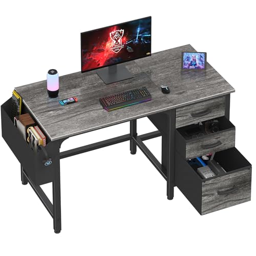 Lufeiya Computer Desk with File Drawers Cabinet,...