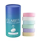 Aromatherapy Shower Steamers Set of 6 – Natural Plant Extract Tablets with Oils | Long-Lasting Scent for a Relaxing Home Spa Experience | Moisturising & Soothing Skin, Stress Relief & Full B - Image 1