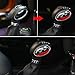 GTINTHEBOX JCW Style ABS Shift Knob Automatic Trans Trim Badge Covers for Mini Cooper/Cooper S Hardtop (F56), Hardtop 4-Door (F55), Convertible (F57) & Clubman (F54)