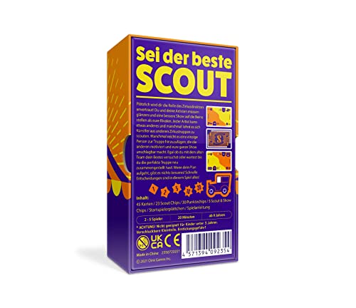 Image of Oink Games Scout Board Game for 2-5 Players, Entertaining Card Game for the Whole Family, Nominated for Game of the Year, Family Game (German)