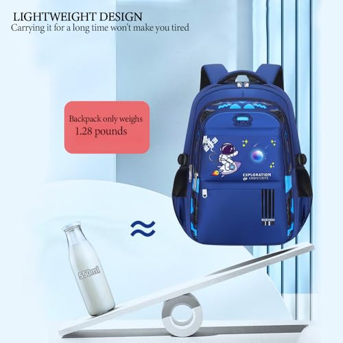 Relaxmate Mochila de anime, Azul, Large size, Casual