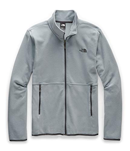 The North Face Men's TKA Glacier Full Zip Jacket, Mid Grey/Mid Grey, M