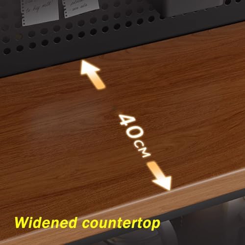Large Capacity Steel Sideboard Buffet Cabinet with DIY Pegboard, Freestanding Kitchen Storage Cupboard, 360° Rotating Foot Pads, Modern Pantry Organizer (31.4in/80cm)
