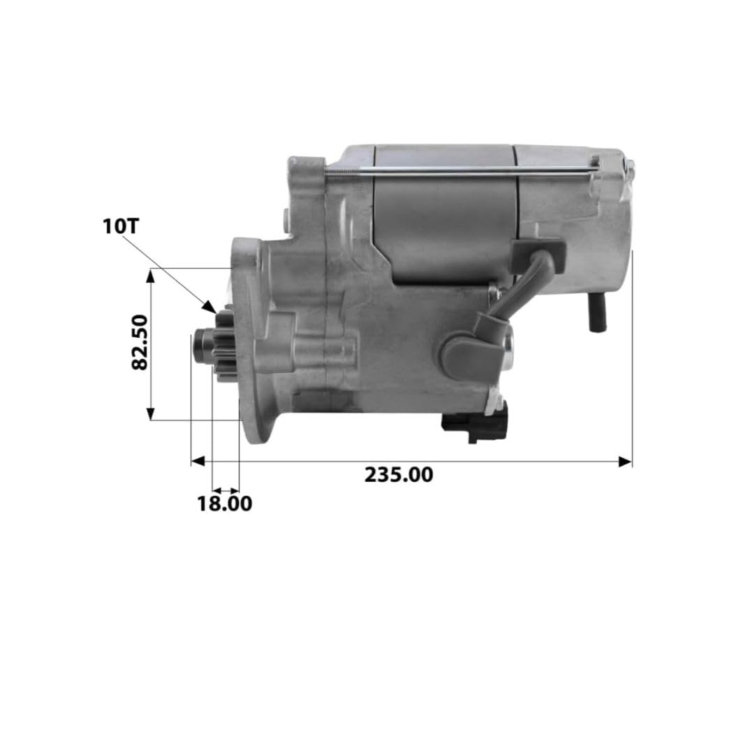 TT15662 PRO Motorino di avviamento per auto 12V, Motorino 2.20 KW. Compatibile con TOYOTA. Eccellente rapporto qualità-prezzo. Installazione facile e garanzia.
