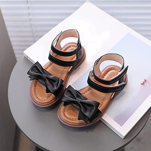 Girls' Sandals Summer Bowknot Sandals Slippers Little Girls' Soft Sole Sandals Roman Sandals Summer Sandals Girls Size 43