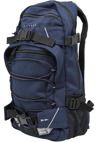 Forvert Canvas Louis Backpack, Vari Colori, Blu Navy, MittelgroßE, Casual, Blu Navy, MittelgroßE, Casual - 3