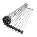 Produktbild Suneast Aufrollbares Geschirrtrockner Gestell Edelstahl Abtropfgestell Mehrzweck Roll Up Dish Rack Küchenspüle Teleskop Abtropfkorb Geschirr für Tassen, Obst, Gemüse - 47*35cm