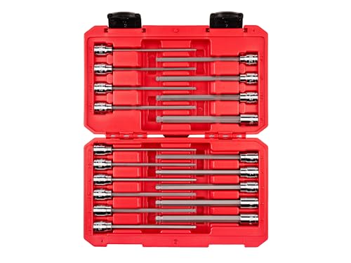 Image of TEKTON Long Ball End Hex Bit Socket Set, 19-Piece | SHB91321