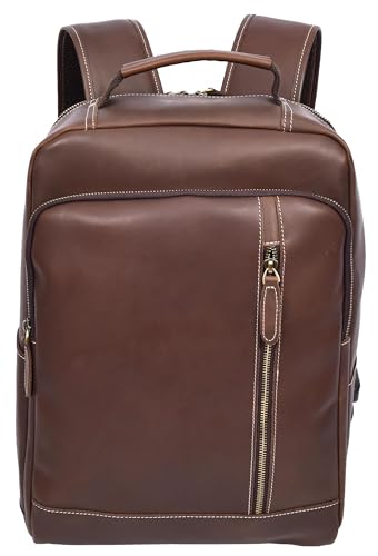 Sac à dos voyage cuir véritable ordinateur portable pour vos déplacements pro