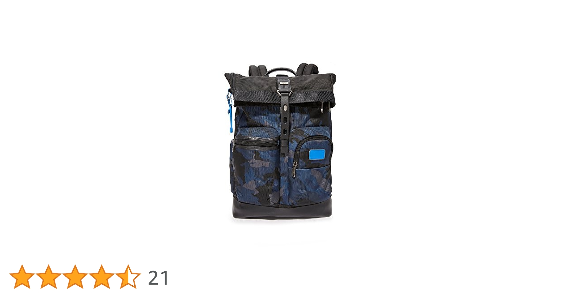TUMI ALPHA BRAVO LUKE ROLL TOP ブラックカモフラ Tumi Unisex-Adult Alpha Bravo Luke Roll-top Backpack, Blue