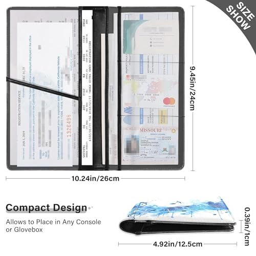 Organizador para carro piel premium miniatura 3