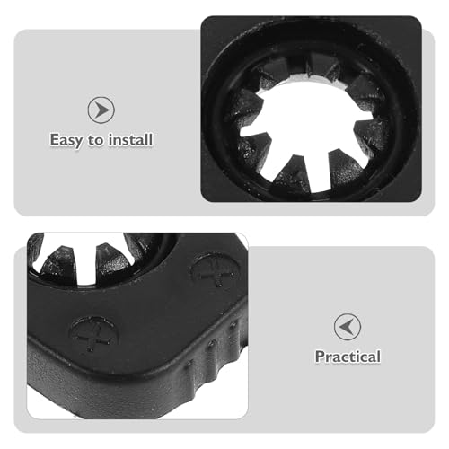 ERINGOGO 10 piezas Clip de fijación para tornillos de aro de batería: Tornillos de montaje para aros, repuestos metálicos para hardware de percusión para giras, ensayos y práctica miniatura 3