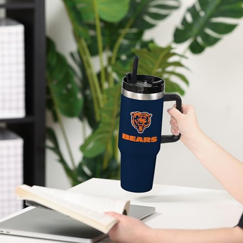 Image of FOCO NFL unisex-adult NFL Team Logo Insulated Travel Mug 40oz XL Tumbler