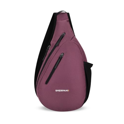 Image of Sherpani Esprit, Anti Theft Sling Bag, Crossbody Backpack (Smoky Orchid)