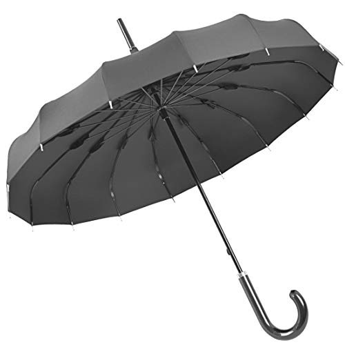 Kung Fu Smith Vintage Black Parasol Umbrella, Victorian UV Protection Rain Umbrella Parasol for Women and Girls