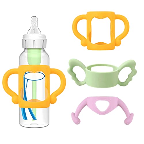(3-Pack) Bottle Handles for Dr Brown Narrow Baby Bottles, 3 ...