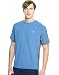 Champion Men's Powertrain Tee, Swiss Blue/Concrete, Large