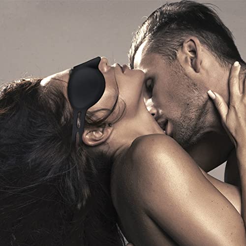 Sm Erotic Silicone Eye Mask Blackout Adult Erotic Products Super Soft Silicone Role Play Suitable For Male Female Couples Bdsm Adult Black Eye Mask Suitable For Male Female Couples #TOP7