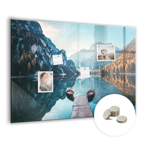 Tableau blanc en verre magnétique pour effacer sans laisser de traces
