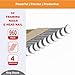 Korantek 34°Framing Nails,D Head Nail Pack,Hot Dipped Galvanized Paper Tape Strip Nails,Ring Shank,for 30 to 34 Degree Framing Nailer(2