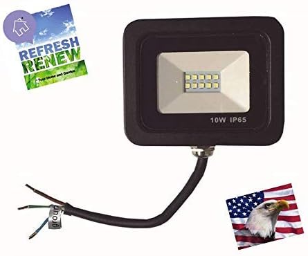 LED Flood Light, 10W, 30W, 50W, 200W, Black and/or White UltraSlim, Instant on, 800lm to 16000lm, 6000K (Cool White), CE, RoHS, 110V