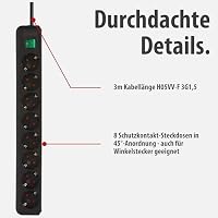 Brennenstuhl Eco-Line Steckdosenleiste 8-Fach – Ansicht 4