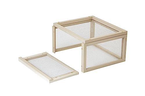 New Age Pet® ECOFLEX® Sonoran Tortoise House Habitat Stainless Steel Pen in Maple with 10 Year Limited Manufacturer\'s Warranty - Thumbnail 5