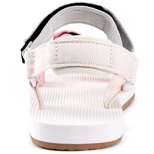 Image of WateLves Womens-Sport-Sandals Hiking Sandals with-Arch-Support Webbing-Outdoor-Beach-Water-Sandals for Travel-Walking-Trekking-Camping