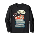 Esprit des livres. Désolé, mon temps est complet. Chat rouge Manche Longue