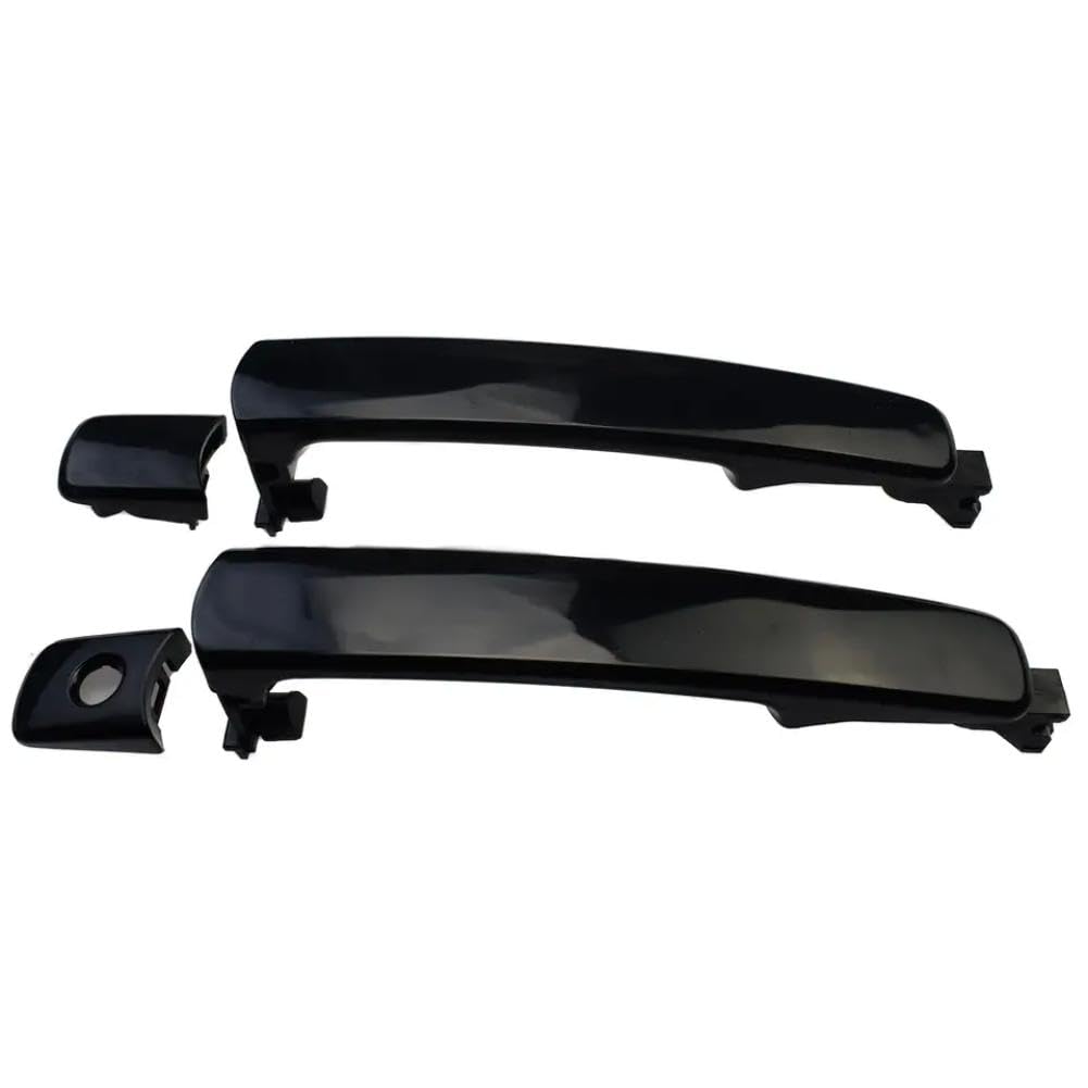 Qaxqmmtak Front Left Right Exterior Door Handle Compatible With Fx35 Fx45 G35 2003-2007 Murano Rogue 2008-2015 Part Number 80640Am205 Ni1310129 Fdh010265(Front Left Right)