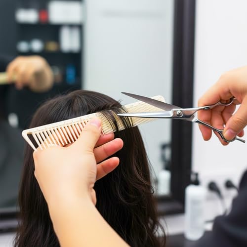 3 Peines para Corte de Cabello con Regla, Set Profesional miniatura 6