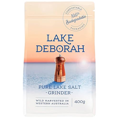 Lake Deborah Sal en Molino 400 g Natural miniatura 1