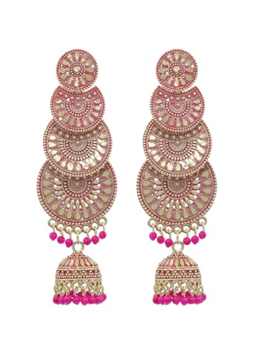 See full amazon price history chart for Asmitta Gold toned Chandbali Dangle Jhumki Earring For Women -EJ1471VMGLDVI3 Asmitta Gold toned Chandbali Dangle Jhumki Earring For Women -EJ1471VMGLDVI3 (B0CQLSD6S7) Amazon Price History, Amazon Price Tracker