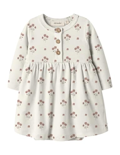 Robe body Lil' Atelier Coconut Milk en maille douce pour nouveau-né